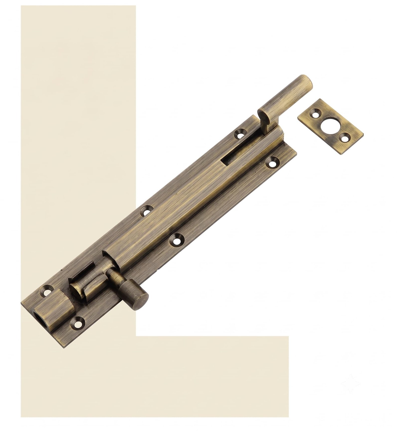 AELEX Antique Bronze Finish Sliding Bolt